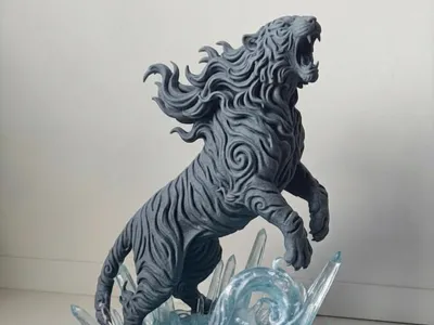 Iced Tiger