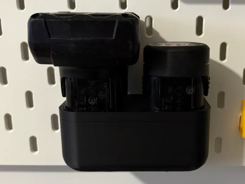 Skadis-Batterymount for Bosch 10,8V/12V DUO