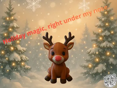 Rudolph the red nosed reindeer