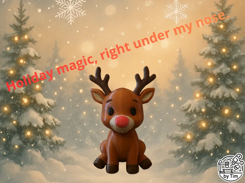 Rudolph the red nosed reindeer