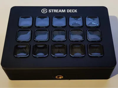 Streamdeck MK2 Tripod Mount - SimRig/Aluprofile