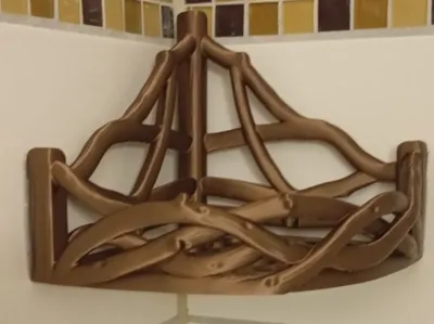 Wood-style shelf