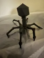 Bacterio - Bactériophage T4 articulé, impression sans assemblage — photo 2