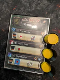 weapon card tray no lettering - 1 x color