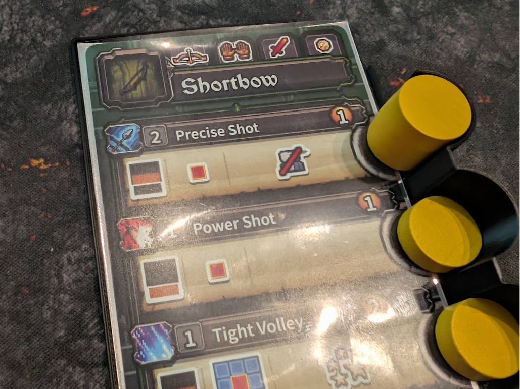 Weapon card tray - The Last Spell