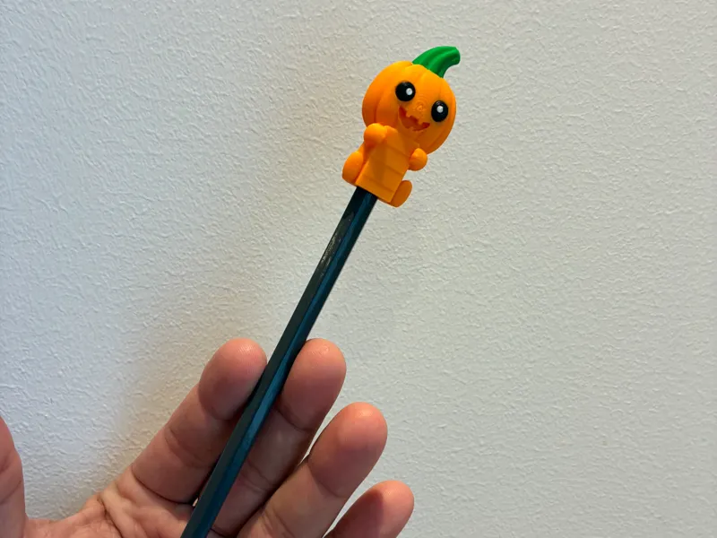 Pumkin Pencil topper (NO AMS)