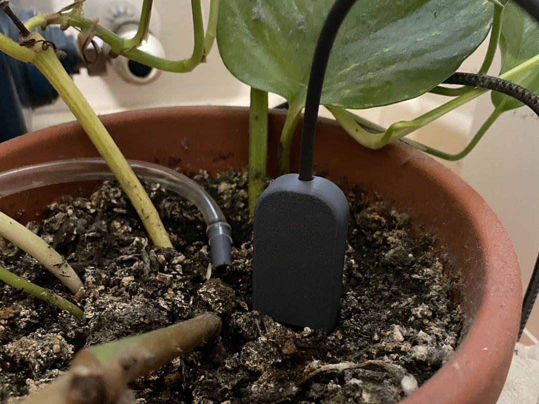 Print-In-Place Moisture Sensor Cover