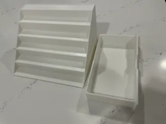 Display stand with drawer