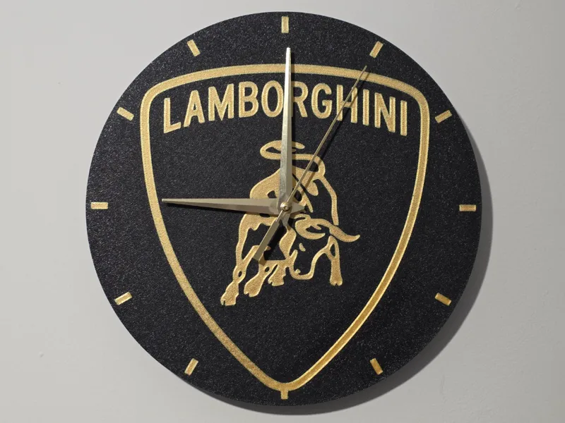 Lamborghini Wall Clock