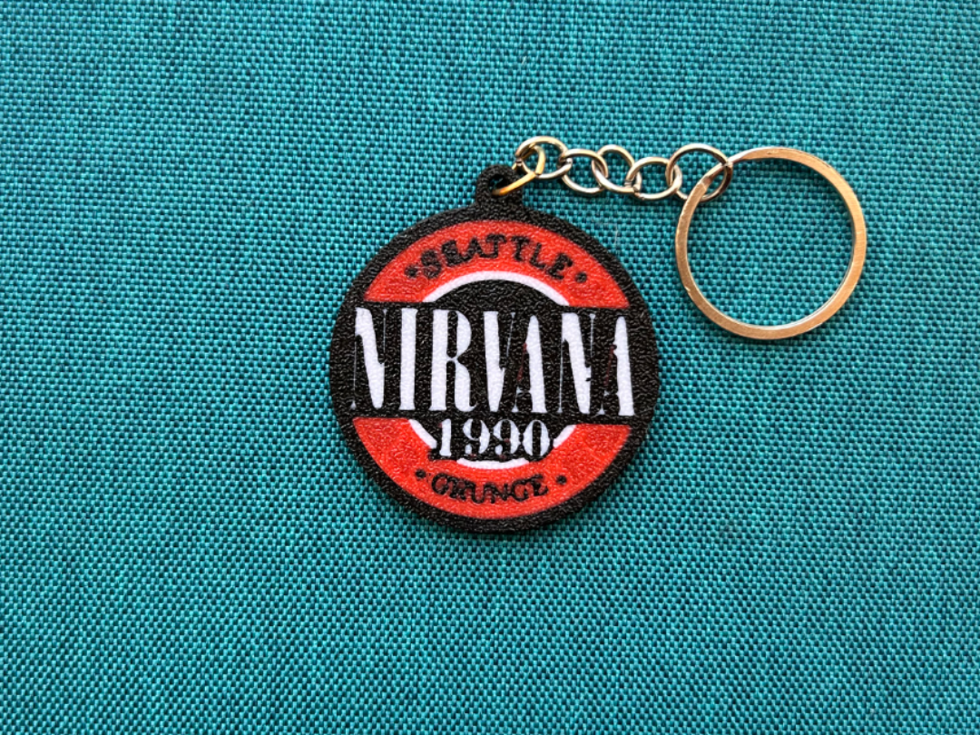 Nirvana Keychain