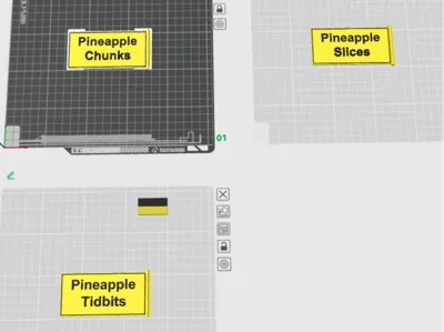 Pineapple Labels