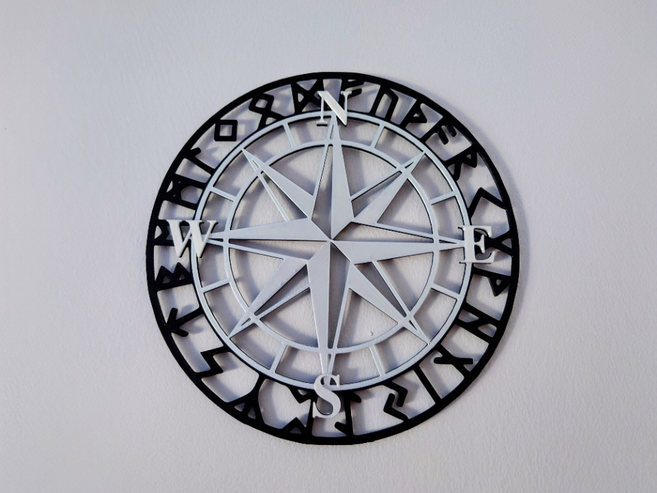 Miniatura 3 do modelo 3D Viking Compass