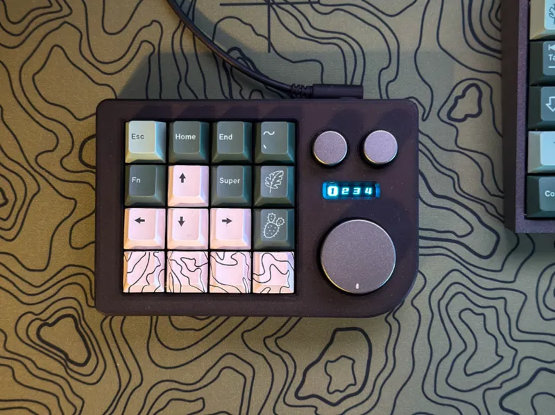 Doio Macro Pad Top Plate