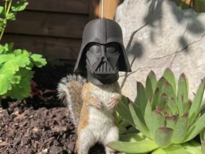 Dark Lord Squirrel Feeder