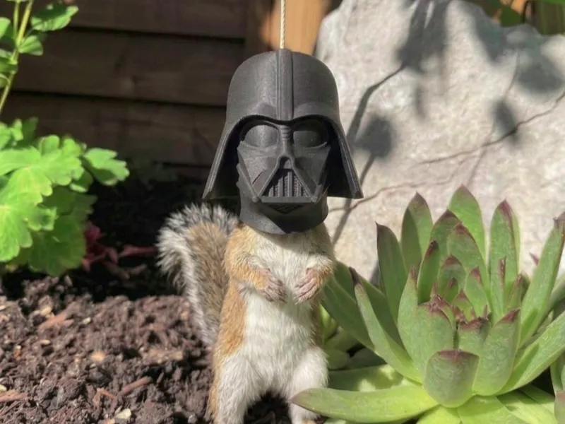 Dark Lord Squirrel Feeder
