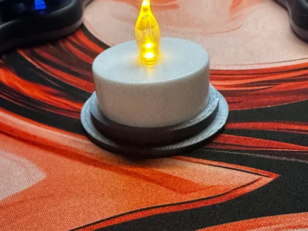 Adaptateur bougie chauffe-plat pour fantôme facétieux