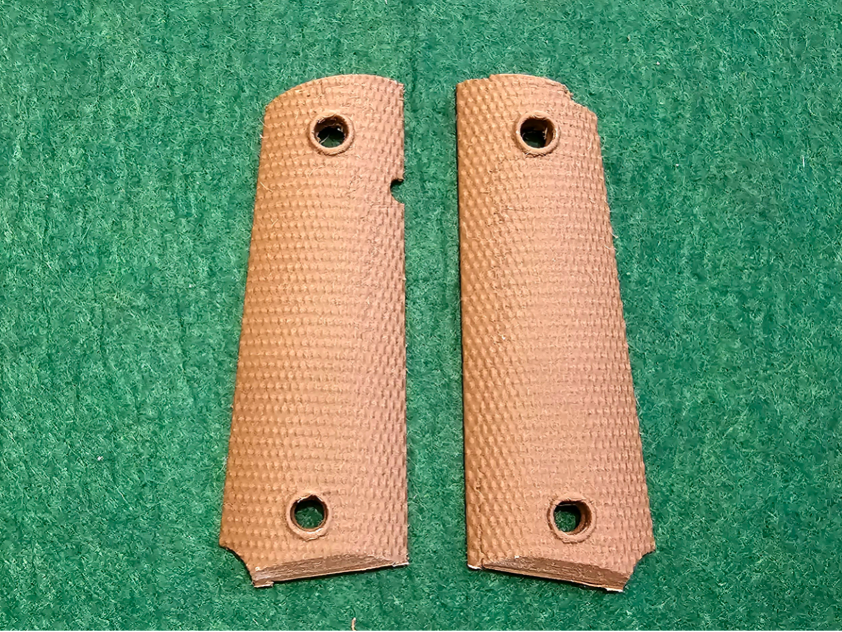 Plaquettes pour Colt 1911 Original - Quadrillage