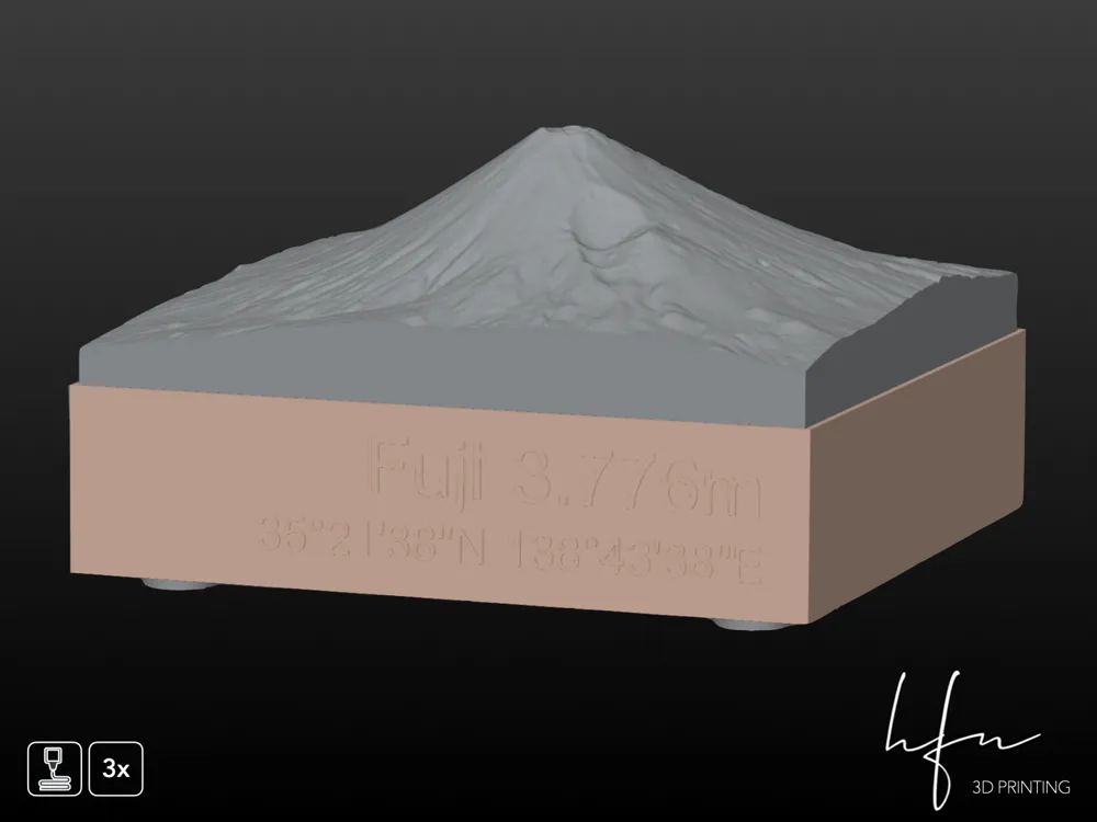 Mount Fuji | Japan by hfn - MakerWorld