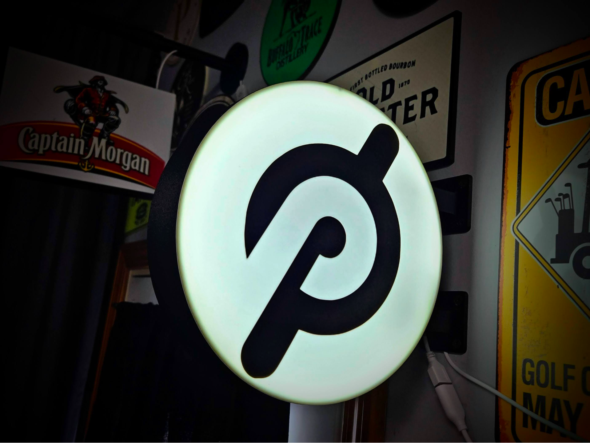 PELOTON ~ 2-Sided LED Lightbox Sign