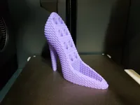 High Heel starke tiefere Strick Oberfläche
