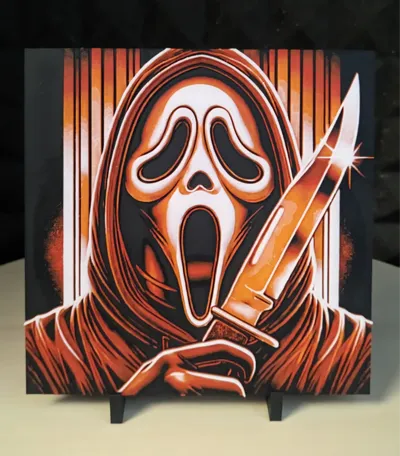 Ghostface - Scream -Hueforge