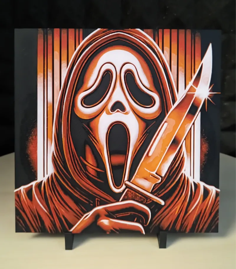 Ghostface - Scream -Hueforge