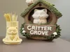 Bear Toothpick Holder-Round base