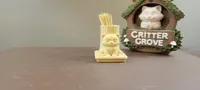 Bear-Toothpick Holder-Round Base