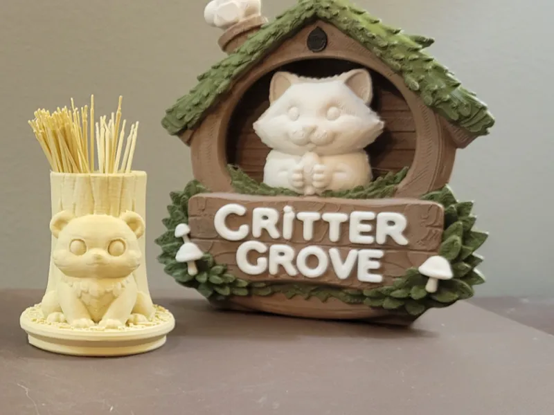 Bear Toothpick Holder