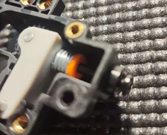 Extruder spring tension plate temp fix