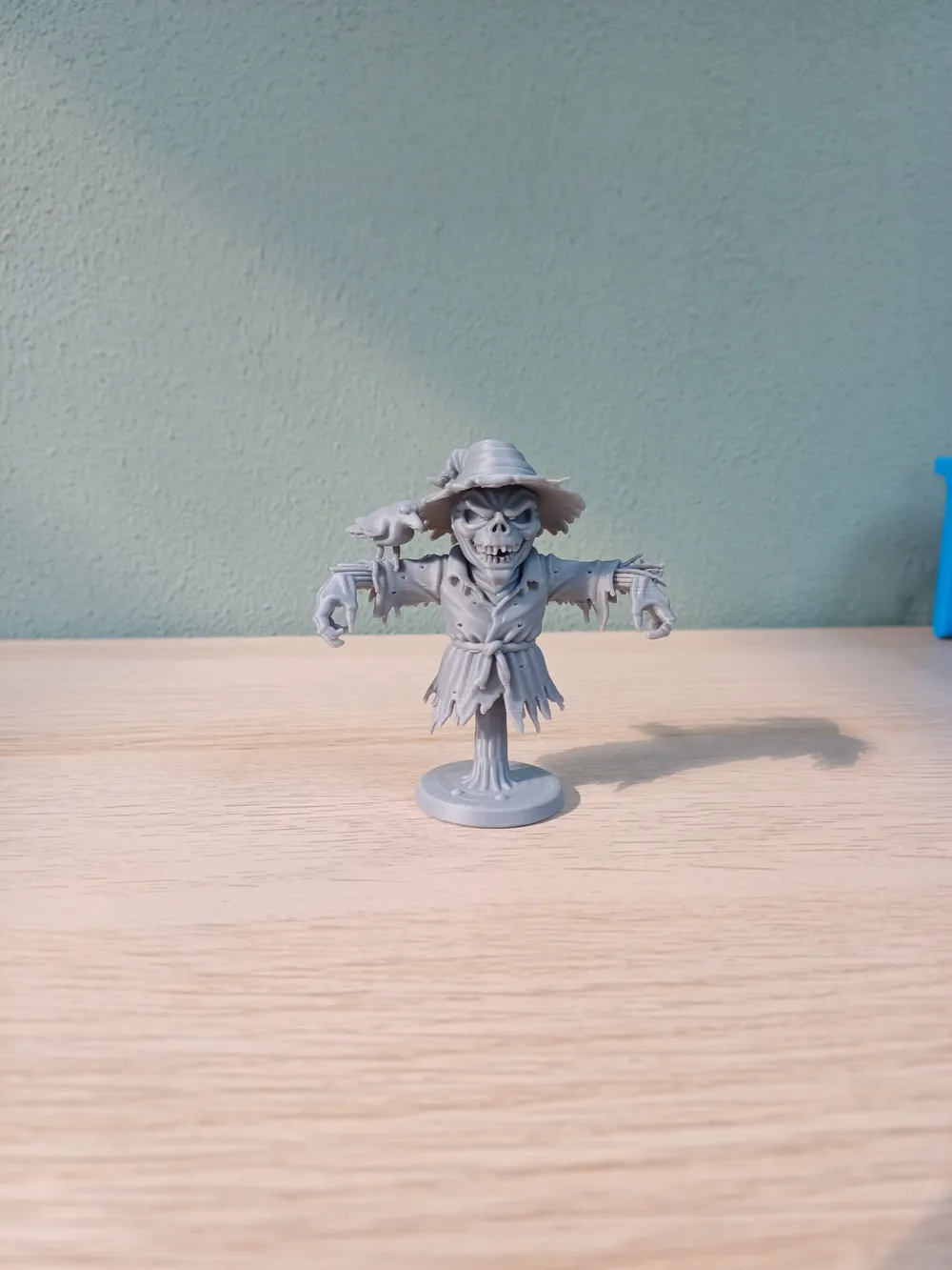 Creepy Scarecrow with Crow –Halloween Display Bust by Koffiekoek ...