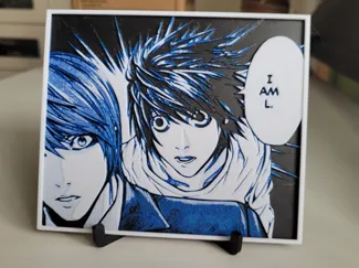 Lámina Hueforge death note