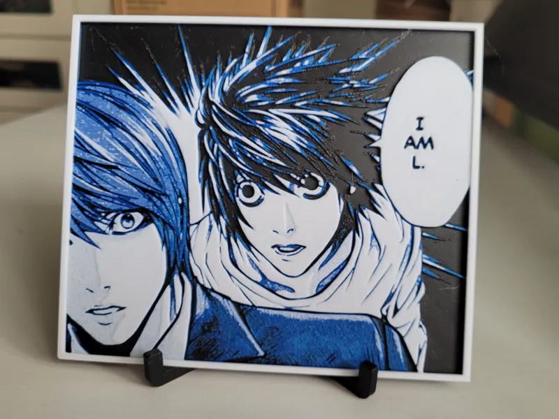 Lámina Hueforge death note