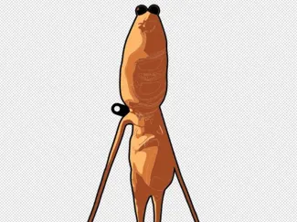 Marcus worm funny VR chat key chain