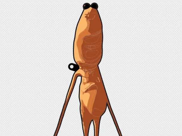 Marcus worm funny VR chat key chain