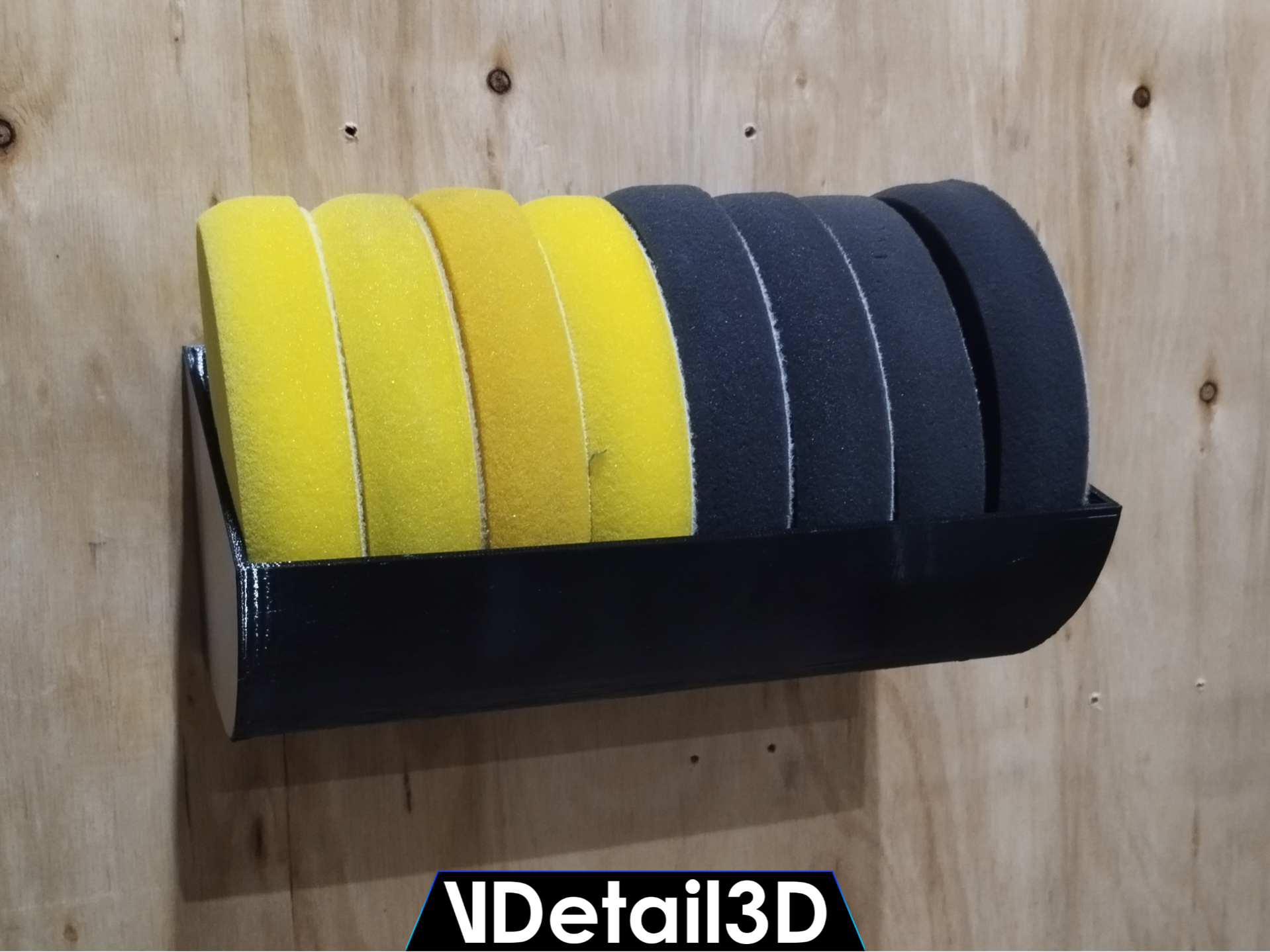 Shelf / Holder for 125 mm Polishing Pads (Ø140)