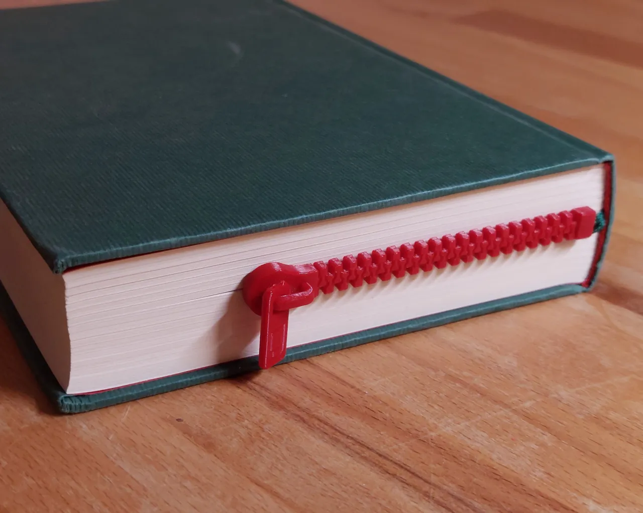Zipper Bookmark view 3