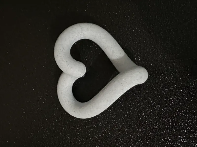 Mobius Heart Sculpture