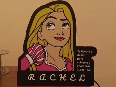 Rapunzel Light box