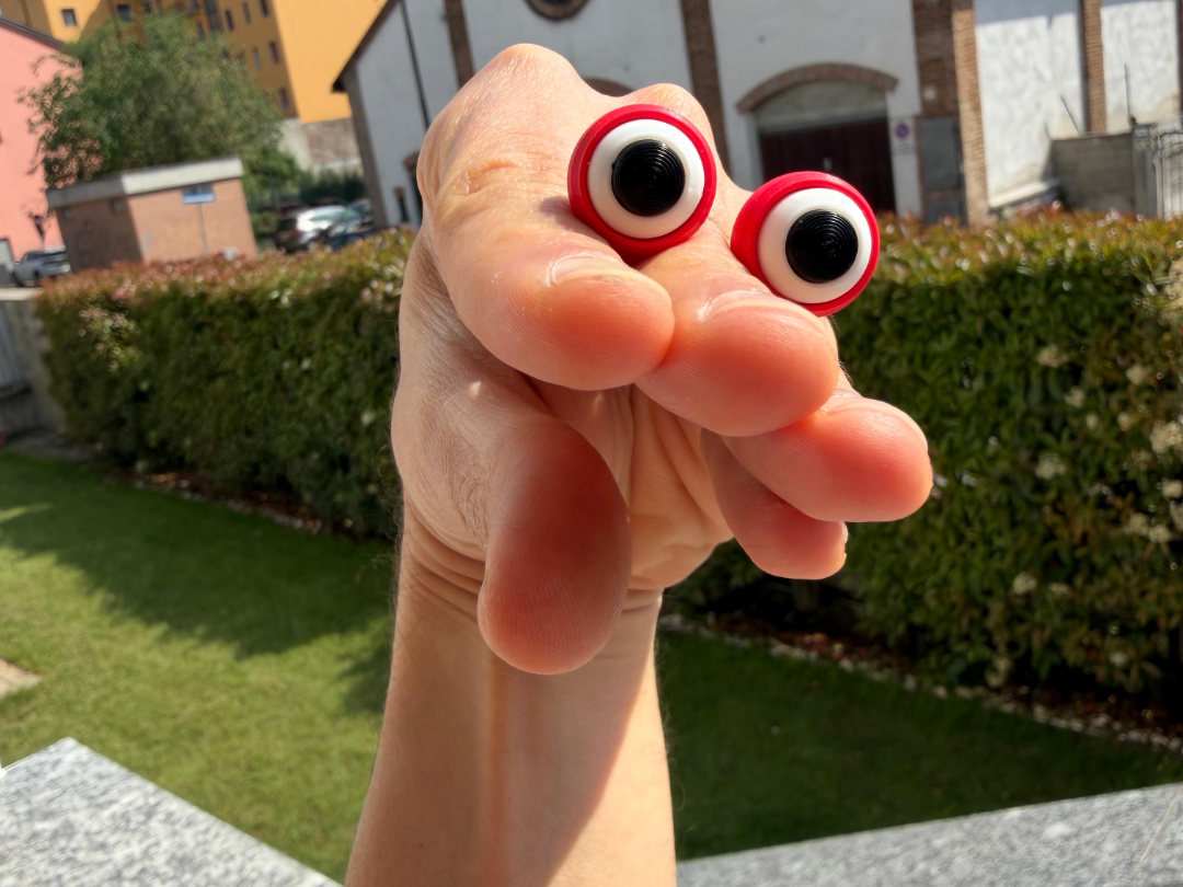 Funny Finger Eyes 