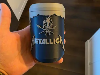 Metallica Can Koozie