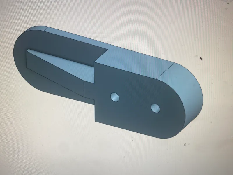 Bambulabs P1S Enclosure Door Handle (reinforced)