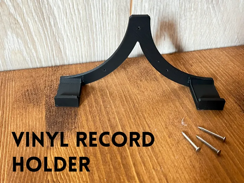 Vinyl Record Holder [Wall Mounted - Nails]