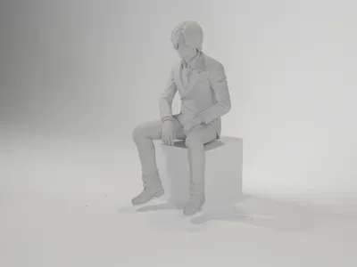 Sitting Sanji