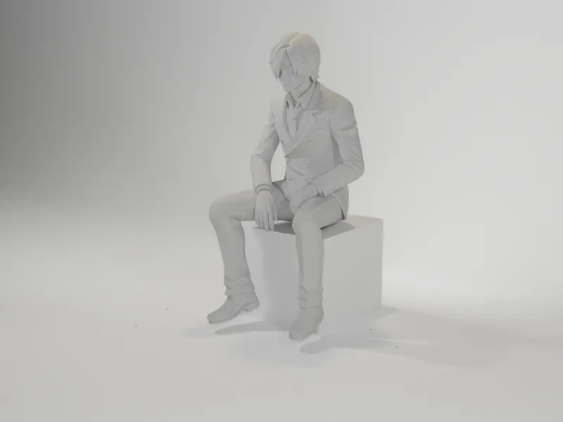 Sitting Sanji