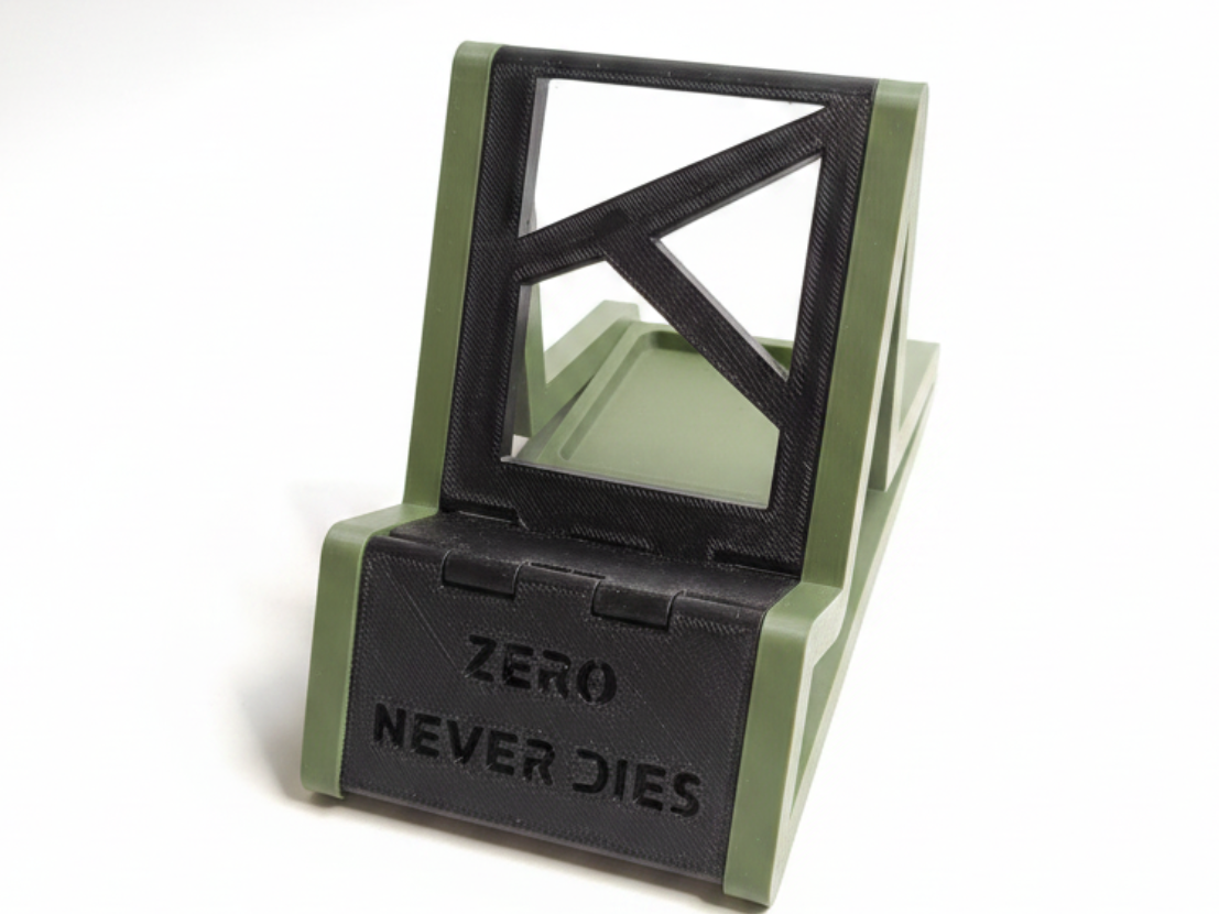 Folding Print-in-Place Stand with hinges - ZERO OS