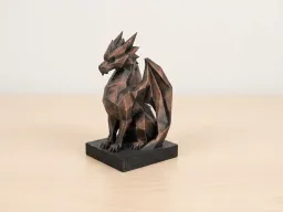 GEO DRAGON STATUE