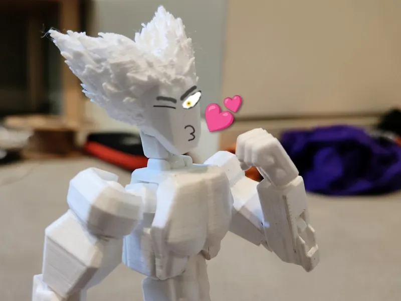 Garou dummy 13 head one punch man