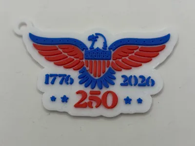 250th anniversary keychain
