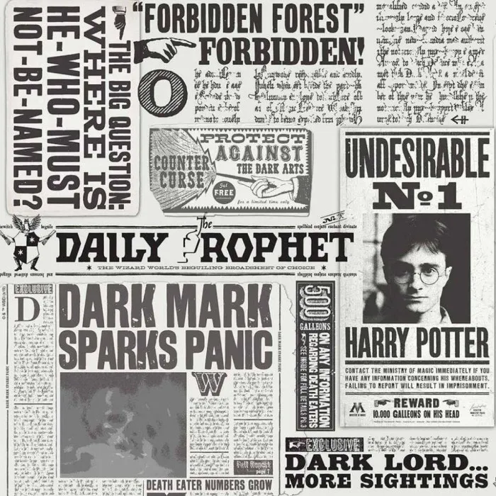 Harry Potter Newspaper 200mmx200mm